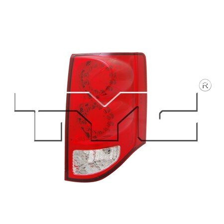 Tyc Tyc Tail Light Assembly, 11-6369-00 11-6369-00